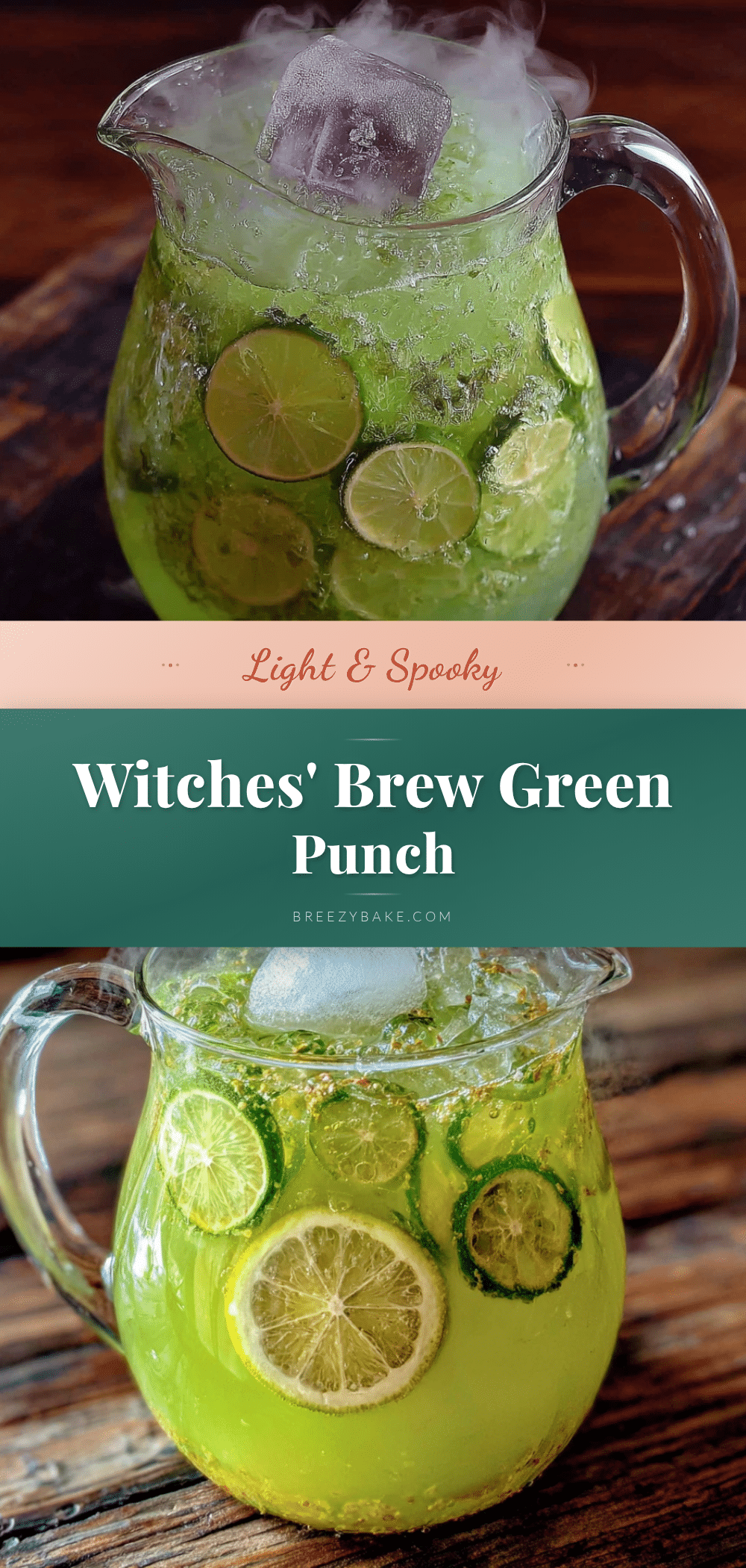 light & spooky witches brew punch recipe