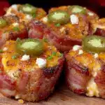 lightened up bacon jalapeno popper bites - featured image
