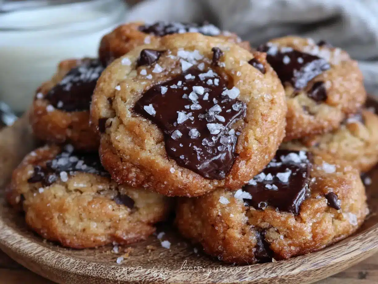 lighter small-batch chocolate chip cookies preparation steps