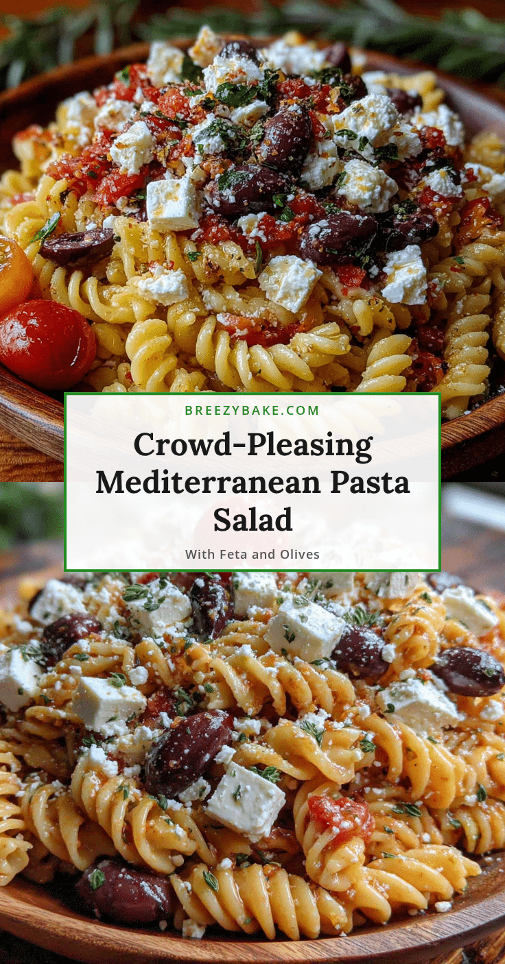 mediterranean pasta salad recipe
