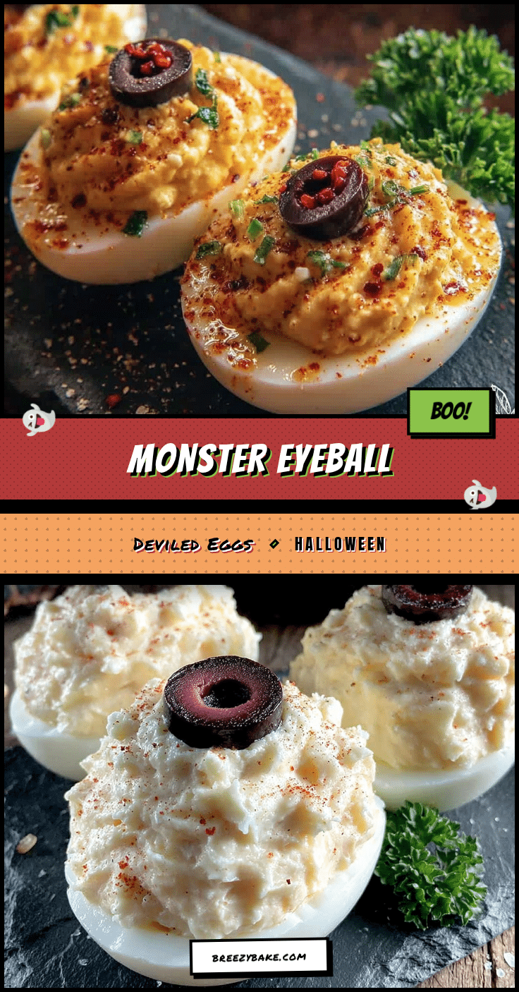 monster eyeball deviled eggs recipe