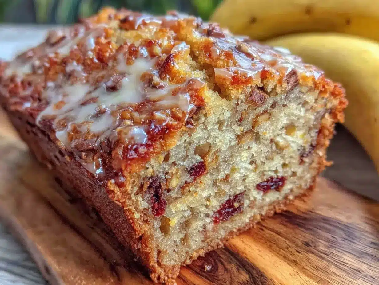 one-bowl banana bread preparation steps