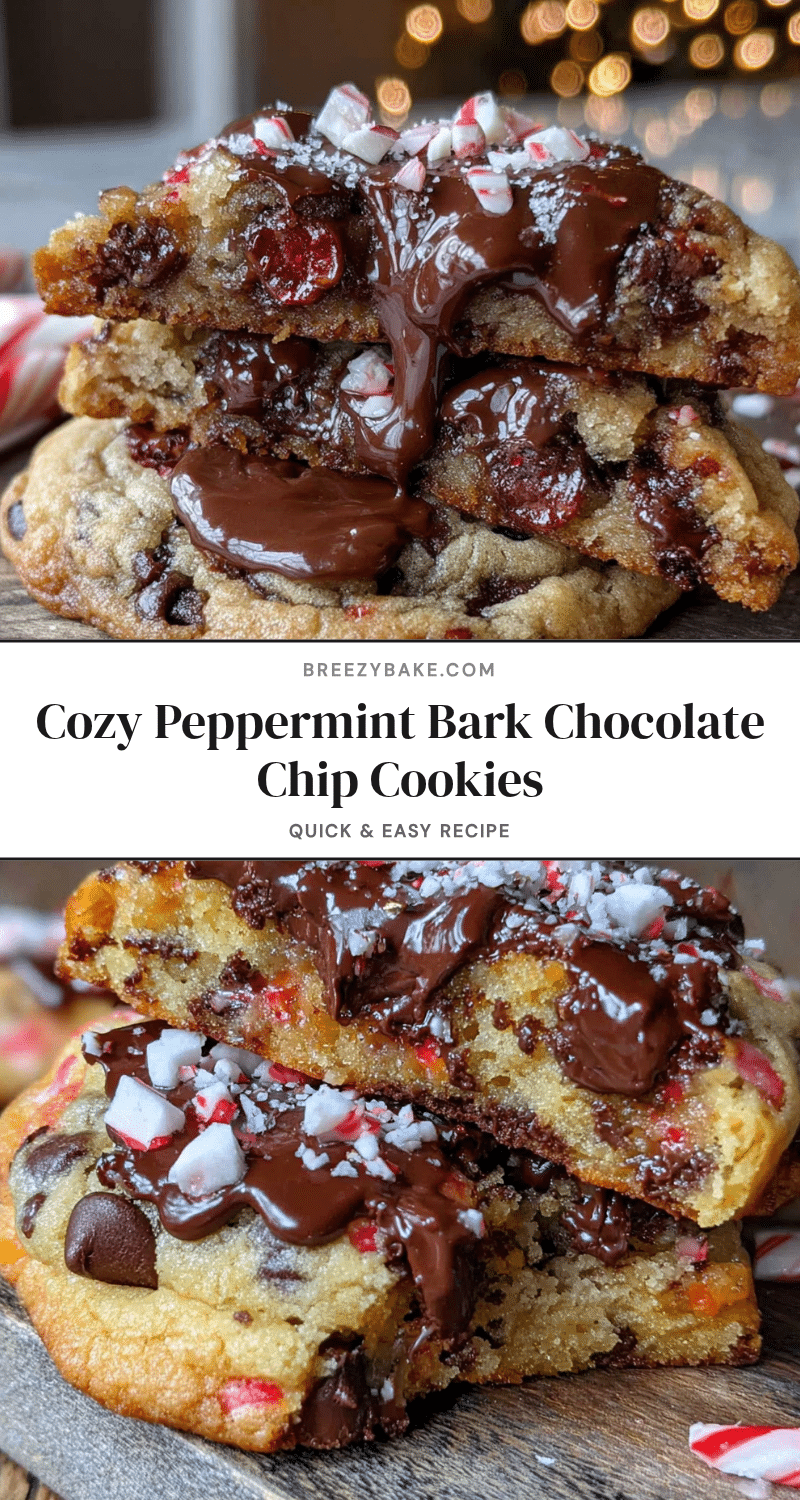 peppermint bark chocolate chip cookies recipe