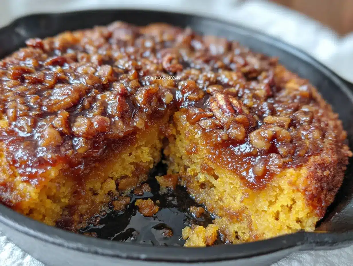 pumpkin dump cake preparation steps