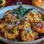 pumpkin gnocchi with brown butter sage - featured image