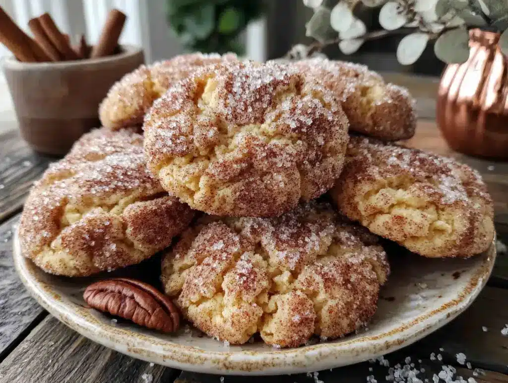 Pumpkin Pie Spice Snickerdoodles - featured image