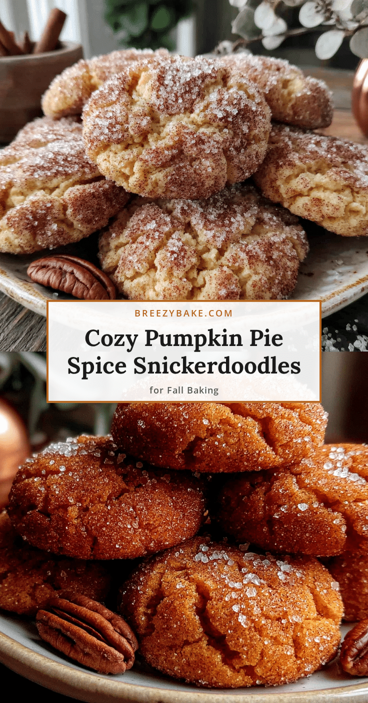 Pumpkin Pie Spice Snickerdoodles recipe