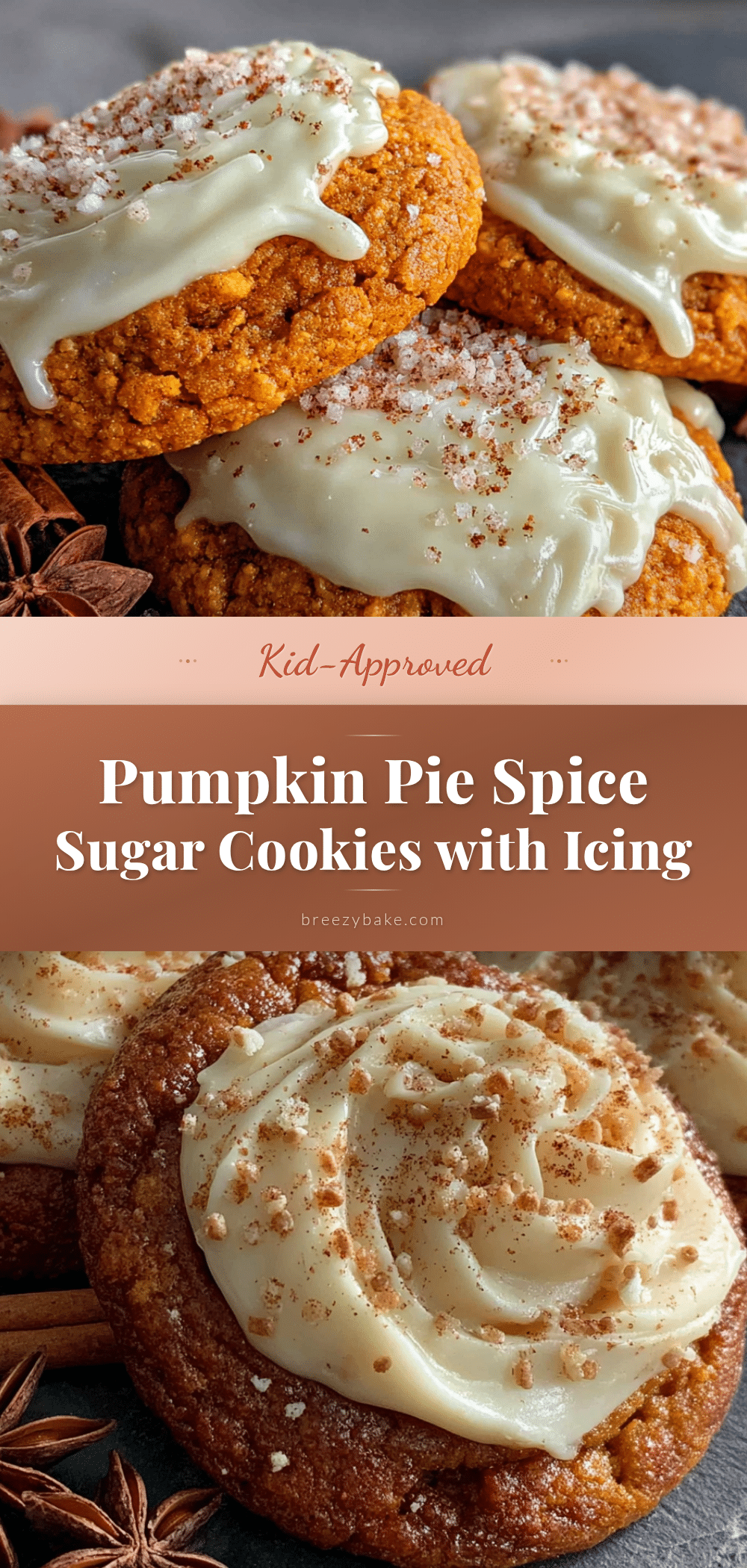 pumpkin pie spice sugar cookies recipe