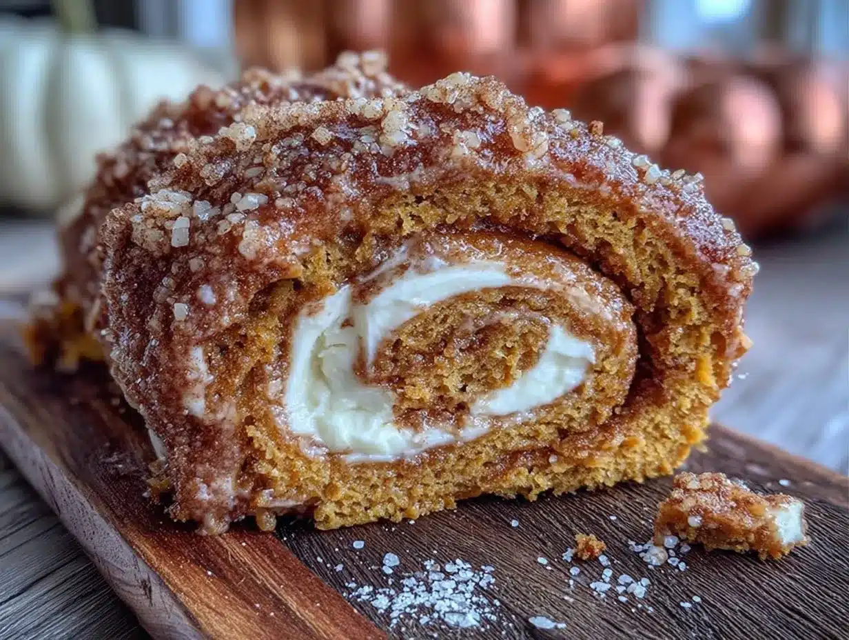 pumpkin roll preparation steps