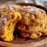 pumpkin snickerdoodle cookies - featured image