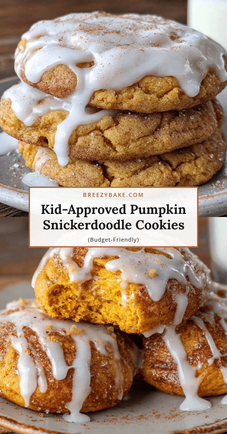 pumpkin snickerdoodle cookies recipe