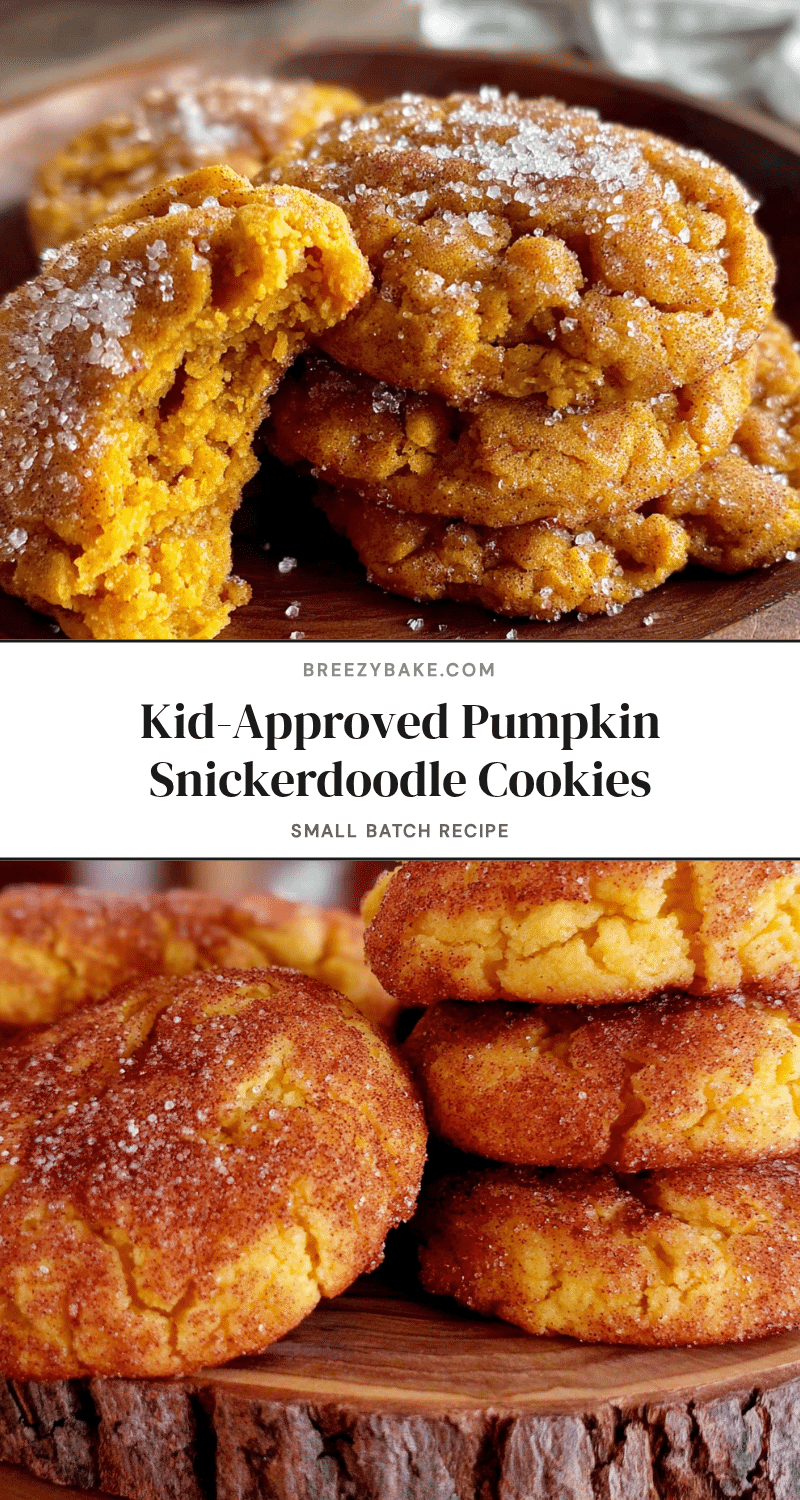 pumpkin snickerdoodle cookies recipe