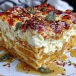 quick butternut squash lasagna - featured image