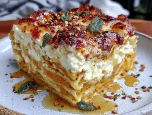 quick butternut squash lasagna - featured image