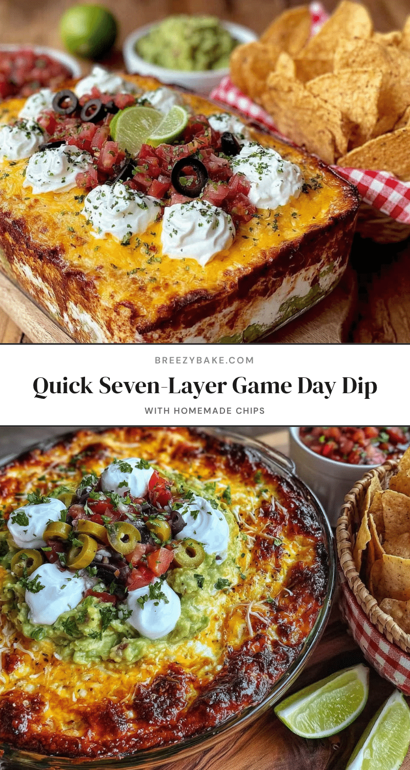quick seven-layer dip recipe