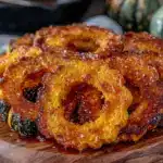 roasted delicata squash rings - featured image