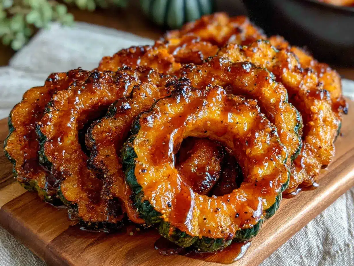roasted delicata squash rings preparation steps