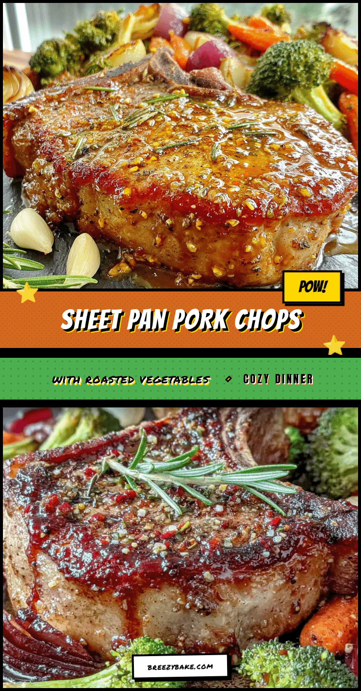 sheet pan pork chops recipe