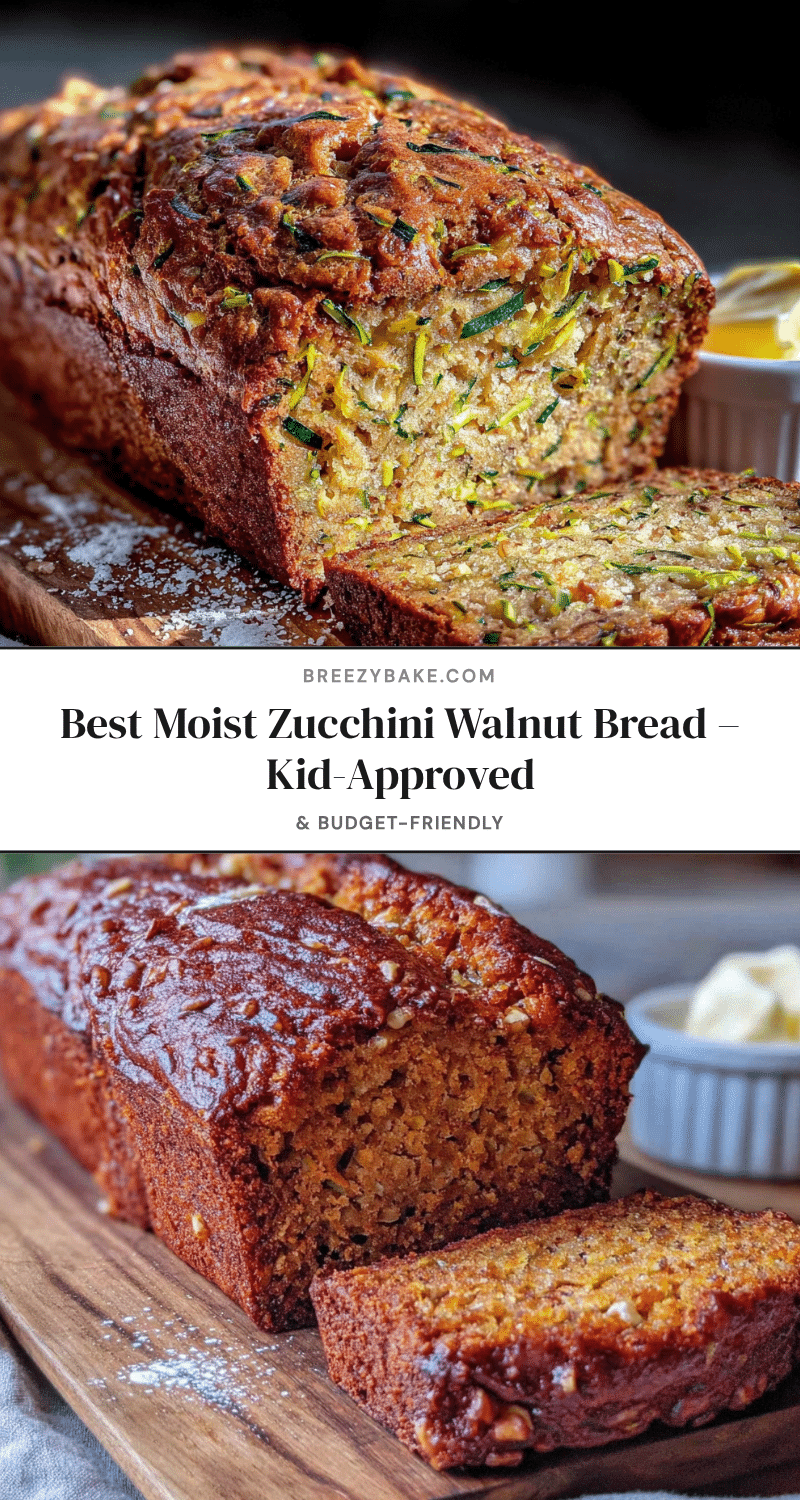 zucchini walnut bread recipe