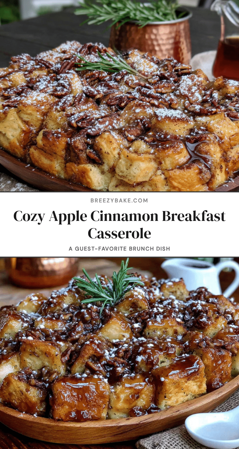 apple cinnamon breakfast casserole recipe