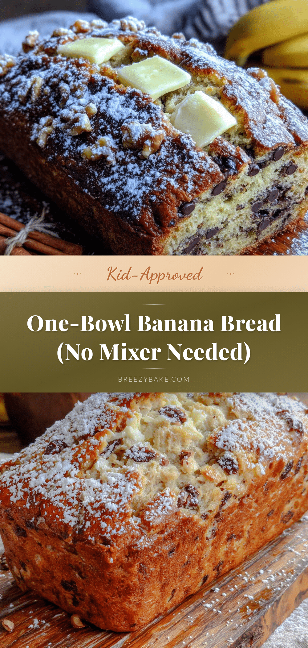 best easy one-bowl banana bread recipe recipe