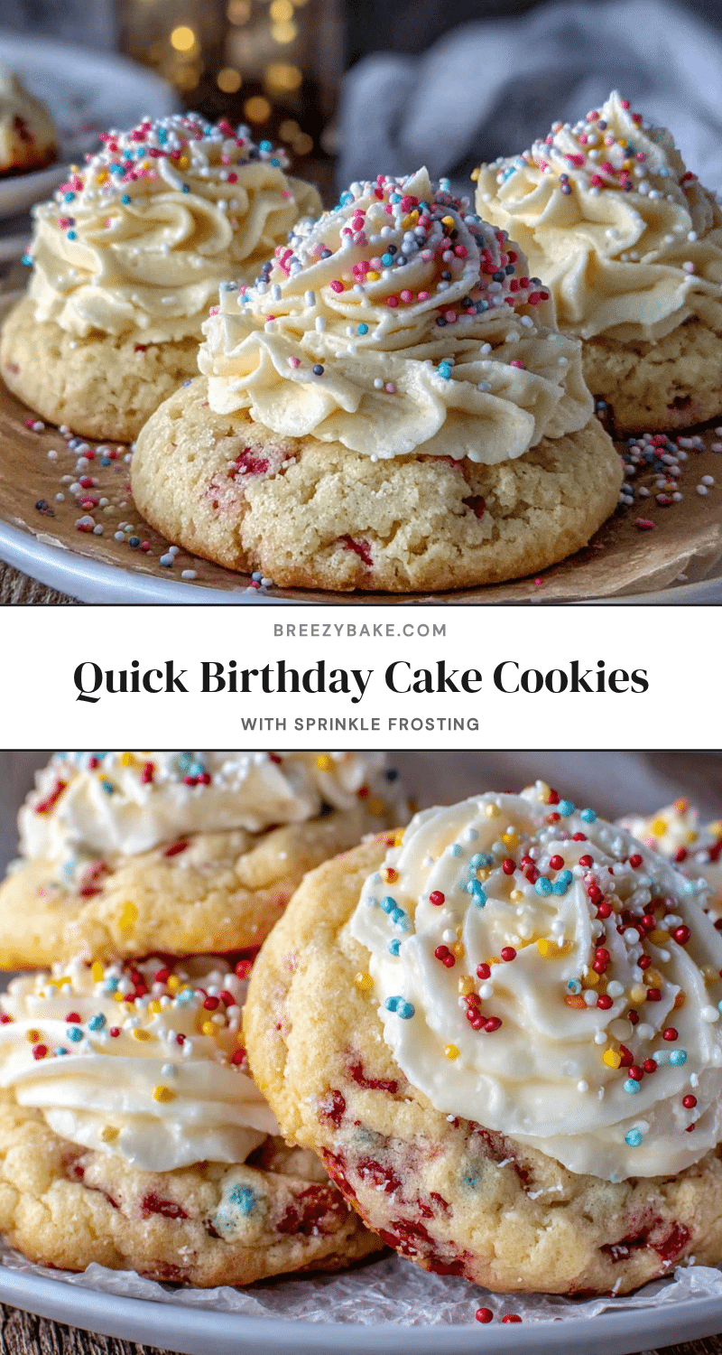 birthday cake cookies recipe