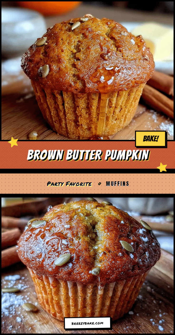 brown butter pumpkin muffins recipe