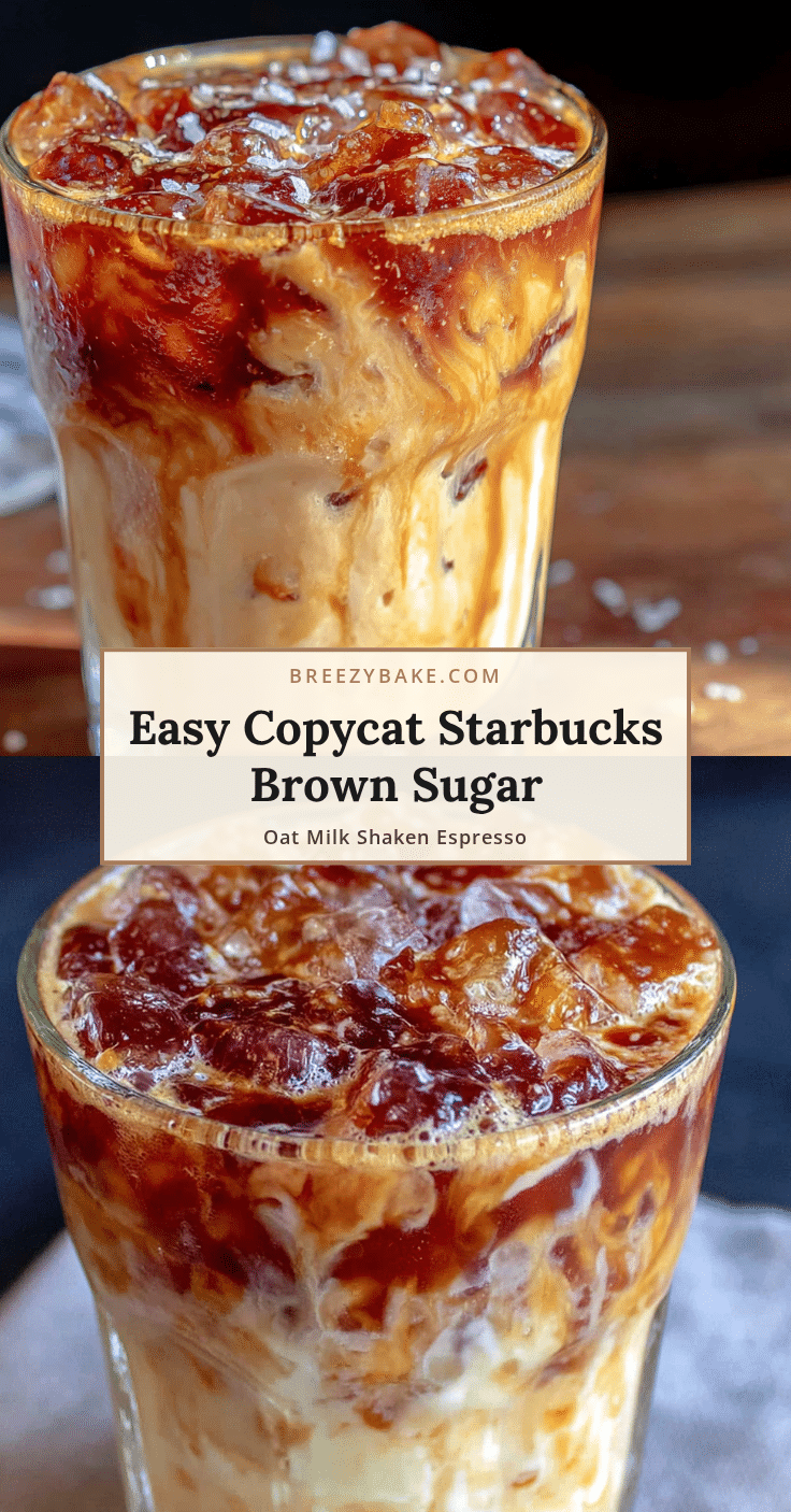 brown sugar oat milk shaken espresso recipe