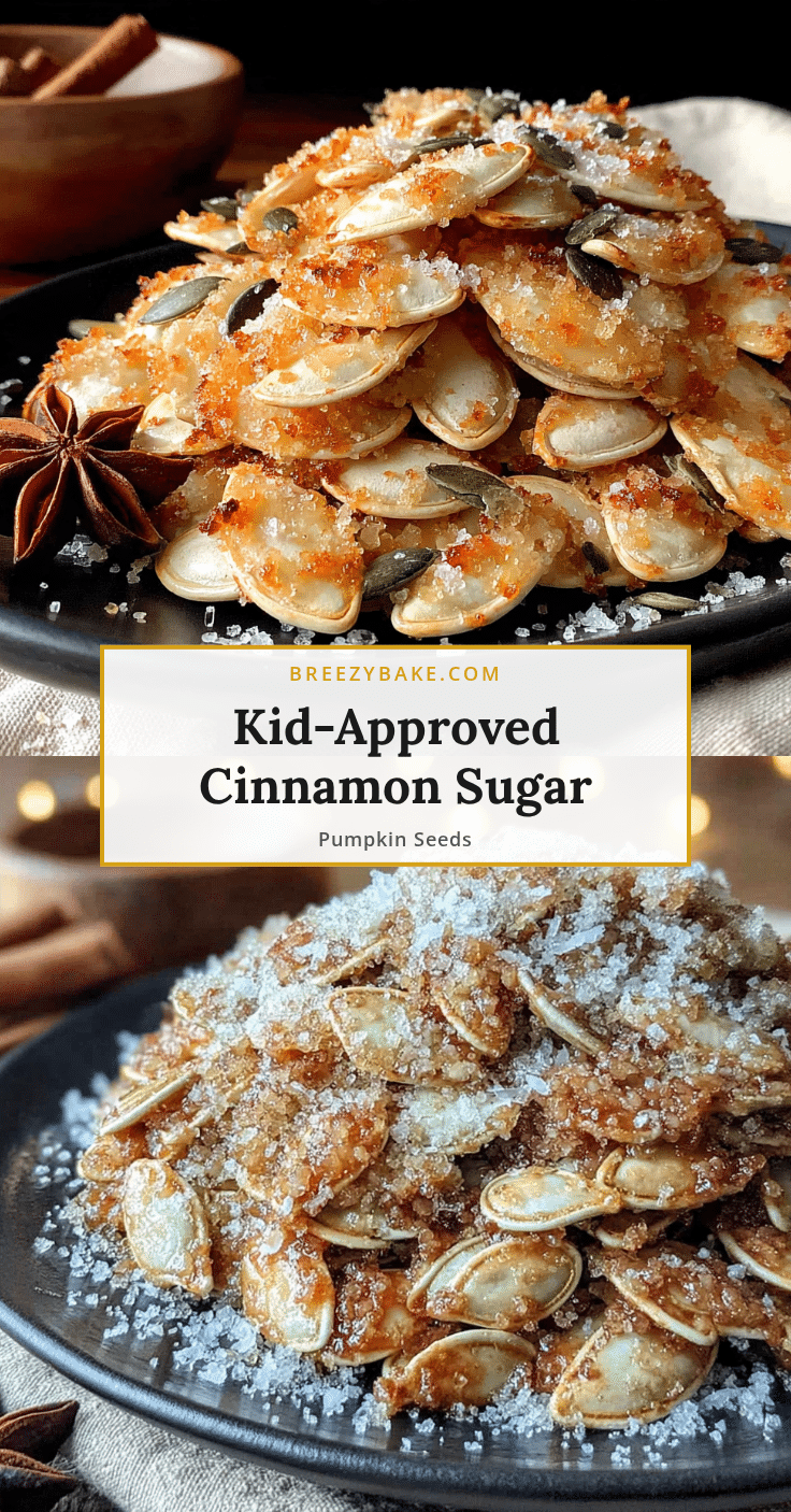 cinnamon sugar pumpkin seeds recipe