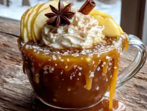 cozy slow cooker caramel apple cider - featured image