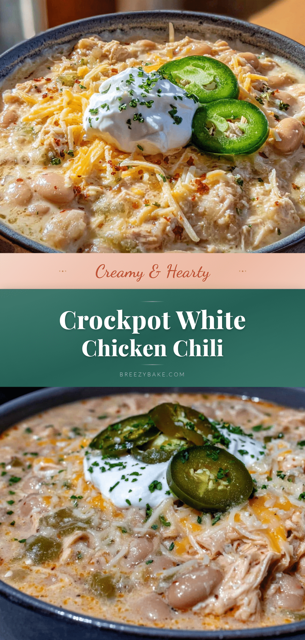 crockpot white chicken chili recipe