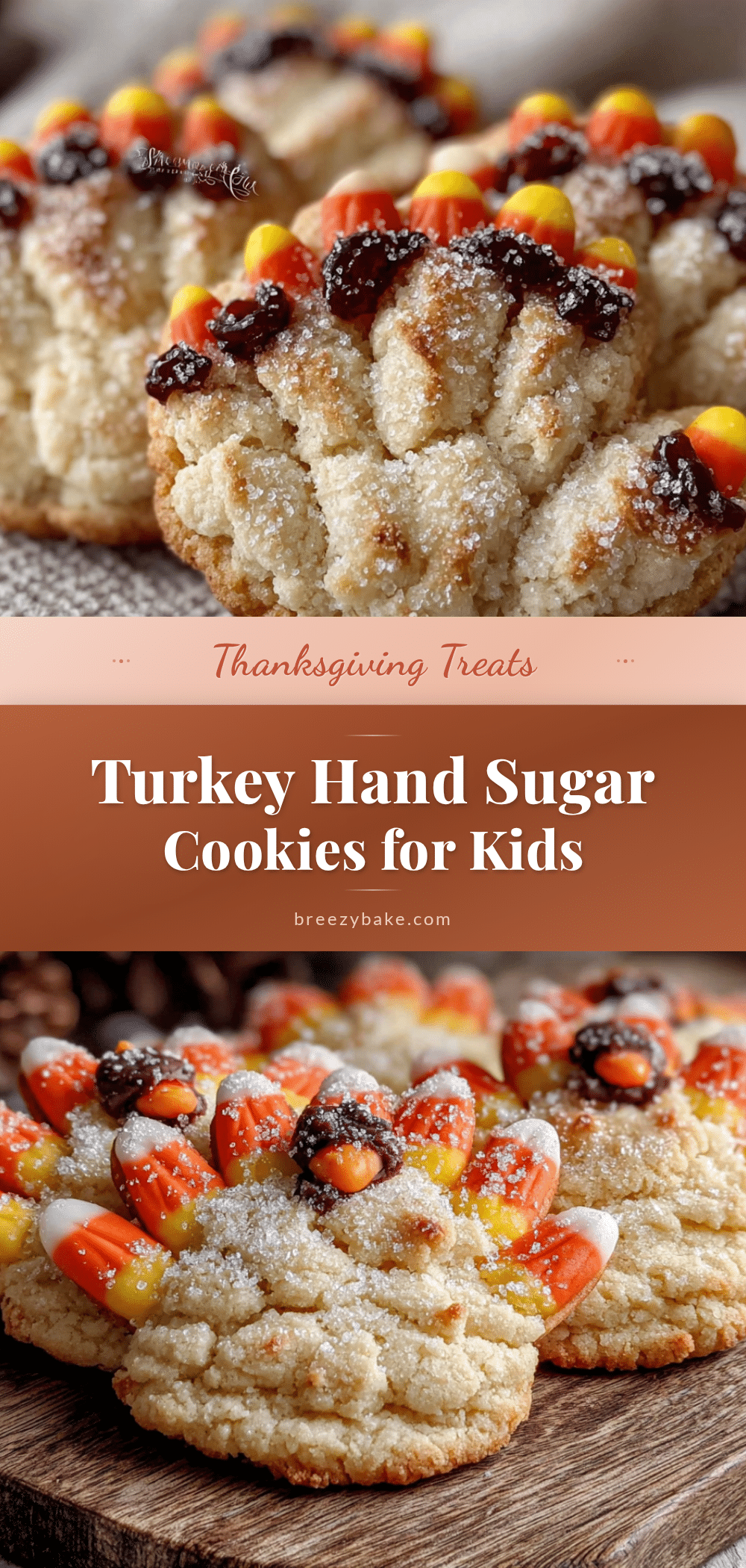 easy thanksgiving turkey sugar cookies for kids recipe