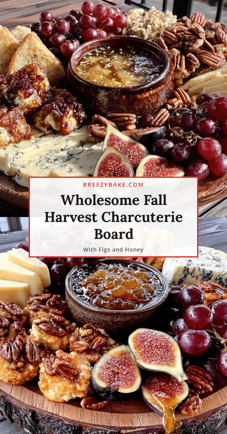 fall harvest charcuterie board with figs and honey recipe