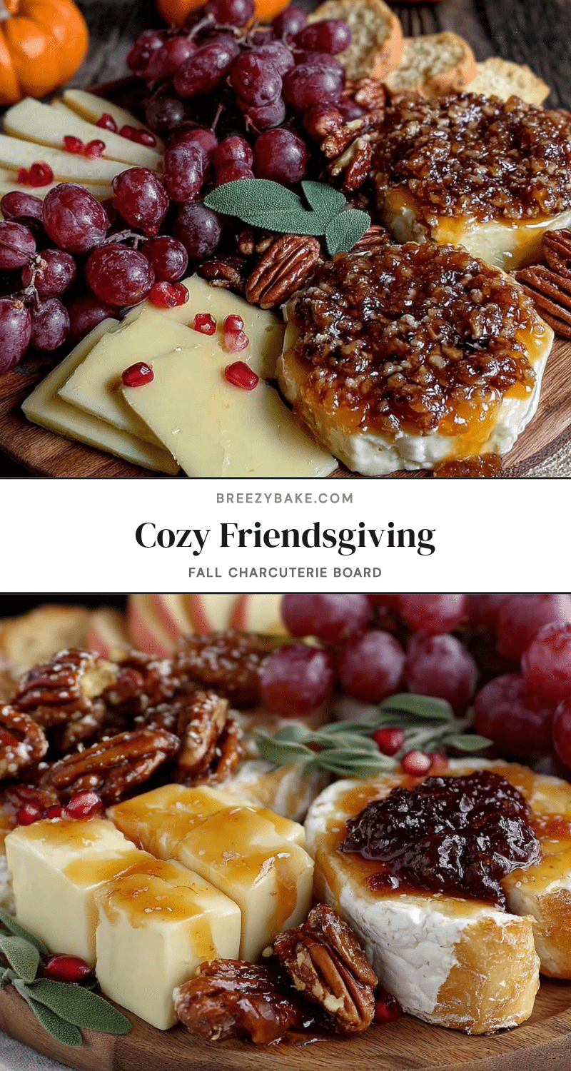 Friendsgiving fall charcuterie board recipe