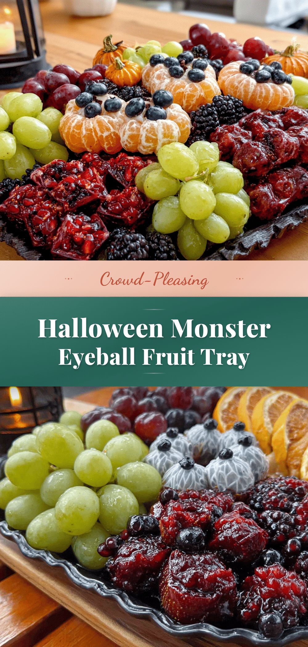 halloween monster eyeball fruit tray recipe