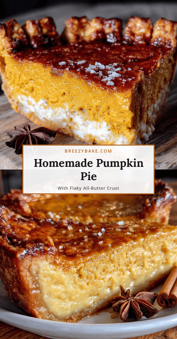 homemade pumpkin pie recipe