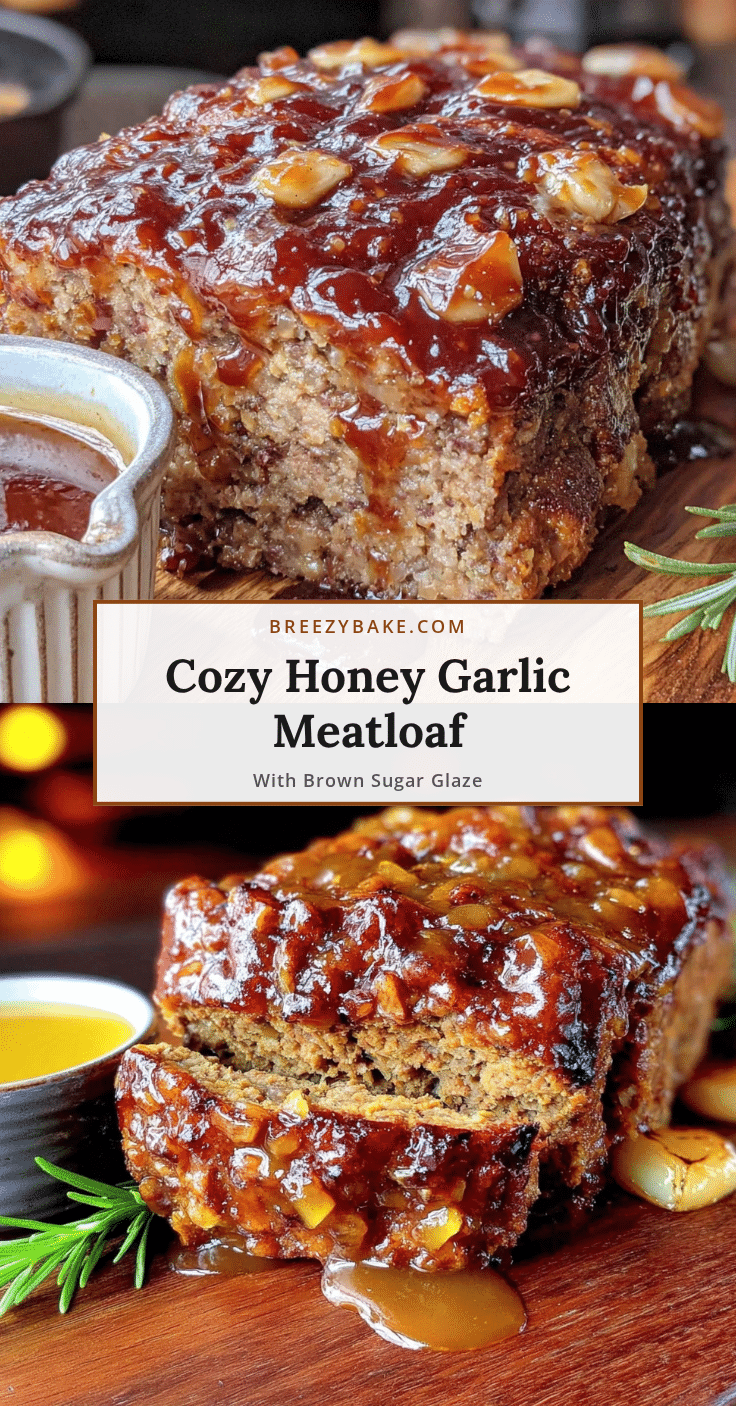 honey garlic meatloaf recipe