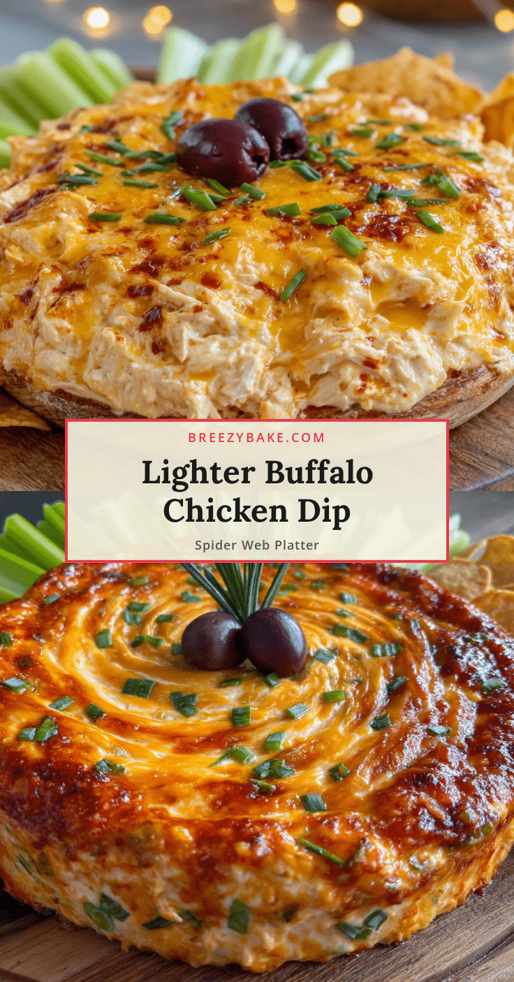 lighter buffalo chicken dip recipe
