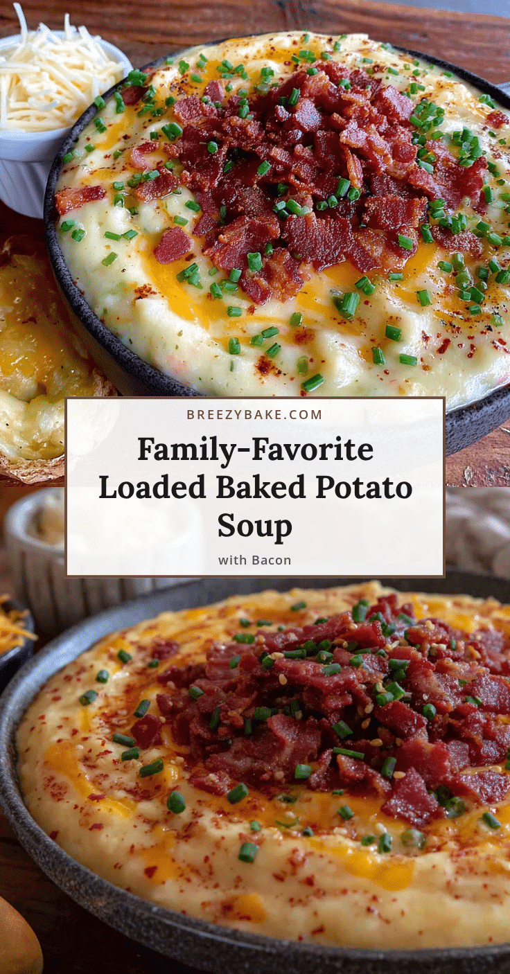 loaded baked potato soup with bacon recipe
