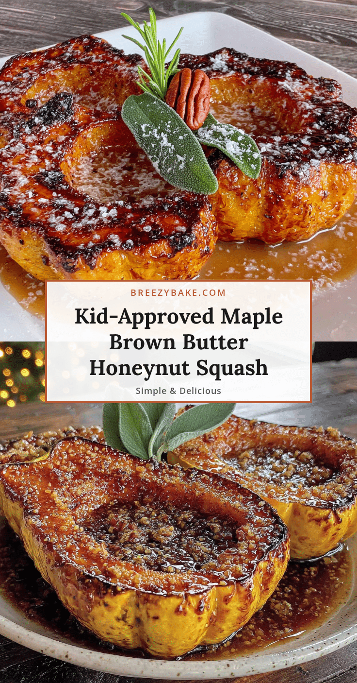 maple brown butter honeynut squash recipe