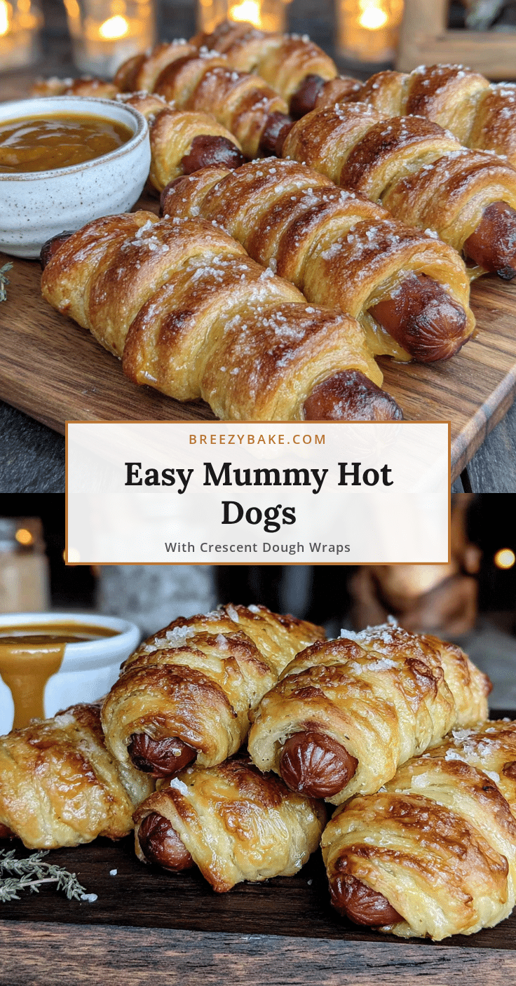 mummy hot dogs recipe