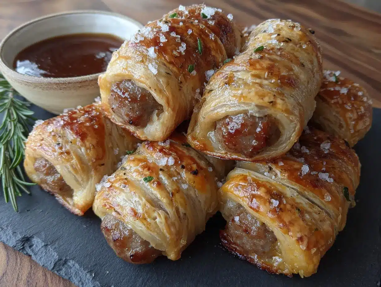 mummy sausage rolls preparation steps
