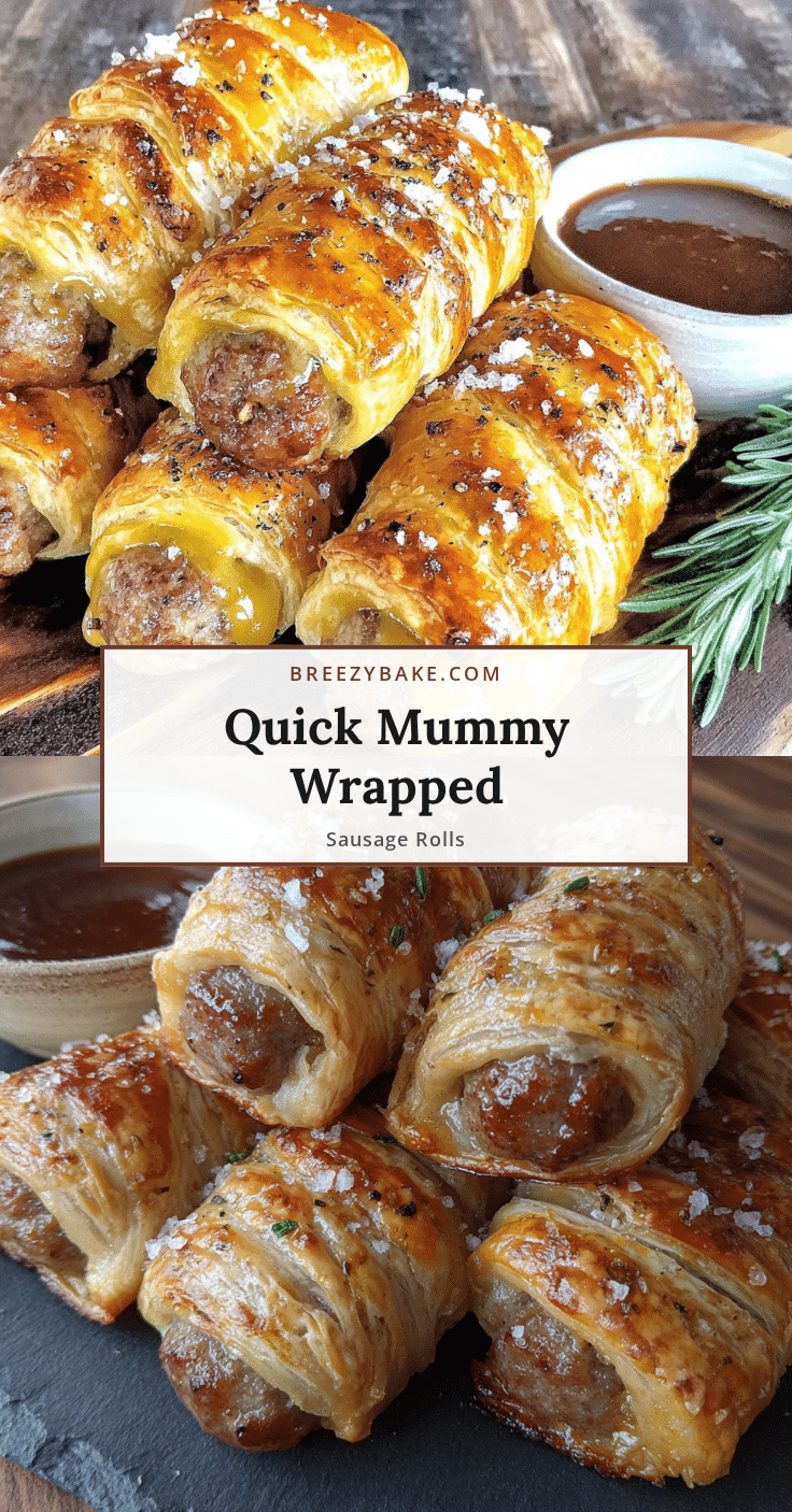 mummy sausage rolls recipe