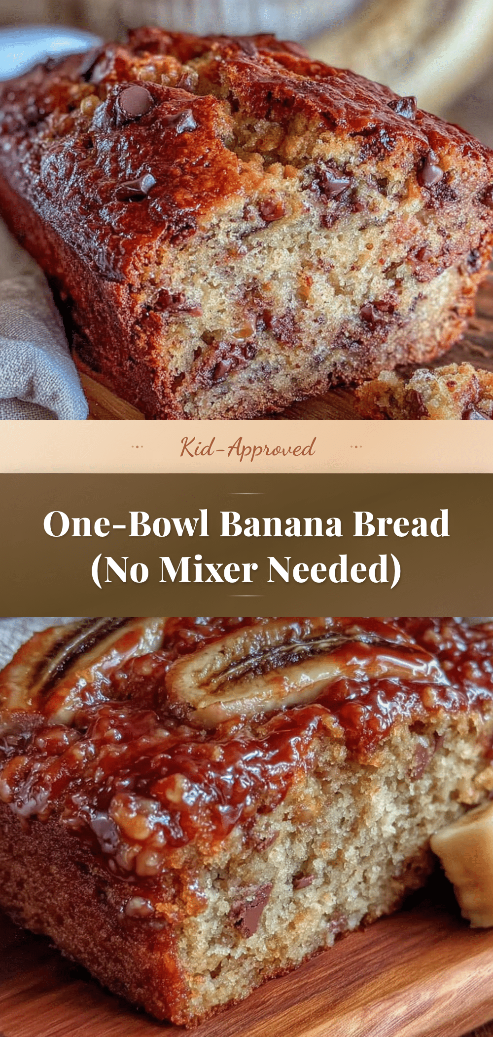 one bowl banana bread recipe