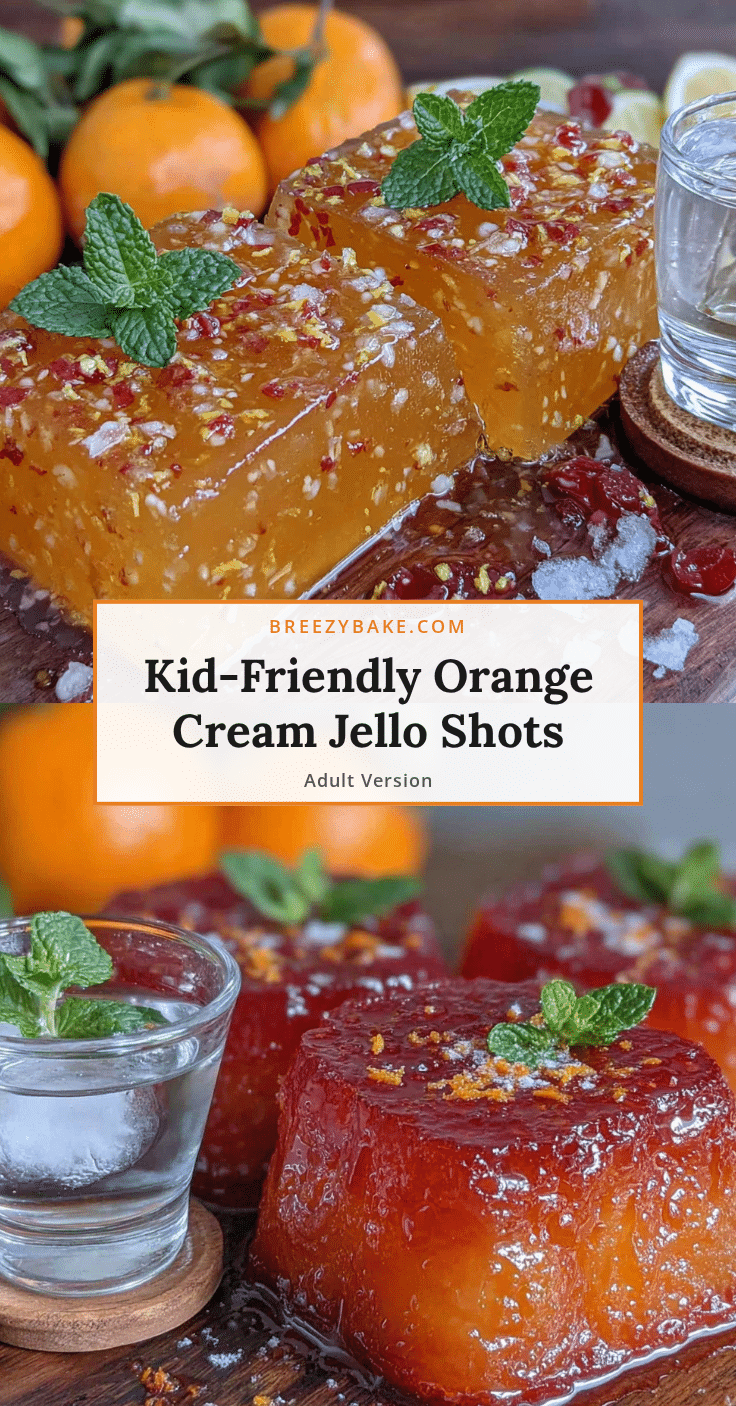 orange cream jello shots recipe