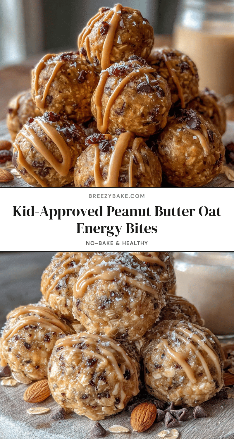 peanut butter oat energy bites recipe