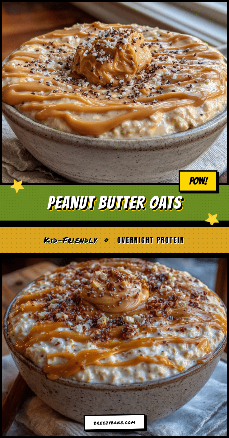 peanut butter protein oats recipe