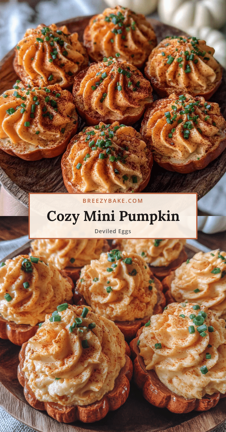 pumpkin deviled eggs recipe