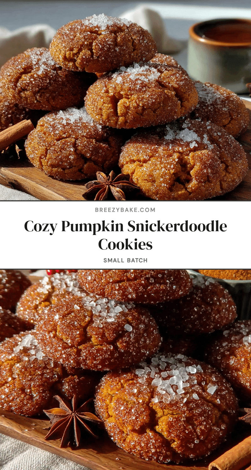 pumpkin snickerdoodle cookies recipe