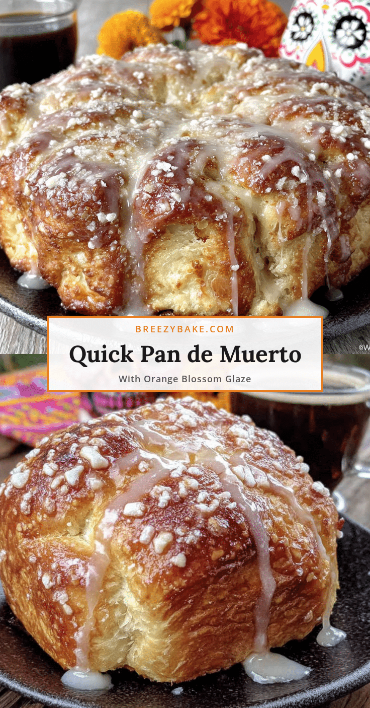 Quick pan de muerto recipe
